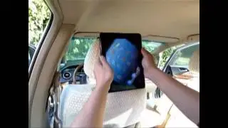 Installation of Car Headrest Mounts for IPAD