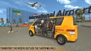 City Traffic Taxi Car Driving Airport - Android Gameplay