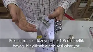 Desi DAK alarmlı monoblok çelik kapı kilidi NASIL ayarlanır, montaj yapılır ve yönü değiştirilir?