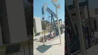 oil mining rig at PDPU University in India