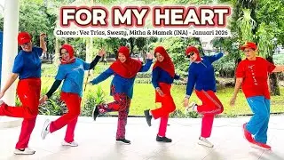 For My Heart | Line Dance | Choreographers : Vee Trias, Swesty, Mitha & Mamek (INA) - Januari 2026