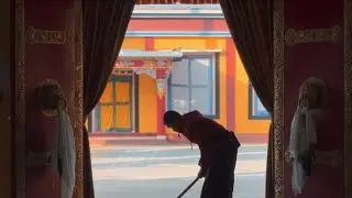 Tashi jong monastery | We cleaned and closed down all the decorations of the Yamantaka sādhana.