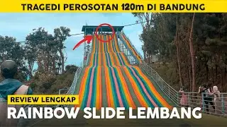 RAINBOW SLIDE LEMBANG, WISATA PEROSOTAN TERBARU DI BANDUNG FLOATING MARKET Review lengkap + Harganya