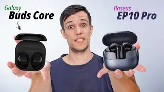 Galaxy Buds Core vs Baseus EP10 Pro - Qual o melhor FONE para Comprar? Comparativo
