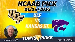 UCF vs. Kansas St NCAAB Betting Odds & Picks, 1/14/26 | Night Moves Show