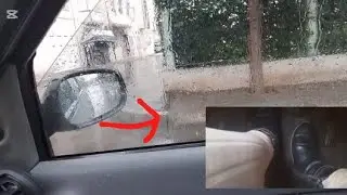 طريقه القيام بنصف في دوره على اليمين او على اليسار في طريق ضيقة وعند صقوط المطر