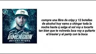 Bryan Mayer - En Otra Dimensión letra