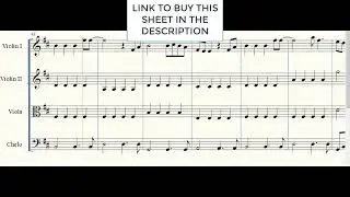 Young & Beautiful (Lana Del Rey) – String Quartet Arrangement | Sheet Music Available