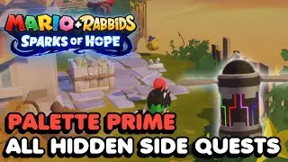 All Palette Prime HIDDEN QUEST Locations In Mario + Rabbids Sparks Of Hope
