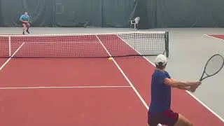Axel Nefve Tennis at an ITF Pro Futures Tournament