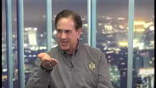 Wally Jadan with Mike Bouchard Oakland county Sheriff
