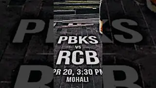 PBKS VS RCB💥🥶 HEAD TO HEAD  RECORD IN IPL 2024 #cricket #viral #ipl2024 #shorts