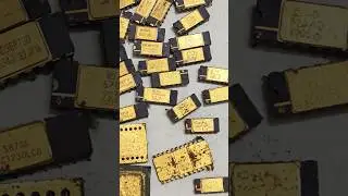 Why Are These Vintage Chips Plated with REAL Gold?#goldchip#dipchip#goldenera