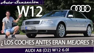 Prueba Audi A8 6.0L W12 2001 ¿Los coches de antes eran mejores? El primer AUDI A8 de la historia.