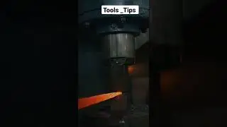 Man Shaping an Iron Rod#shorts
