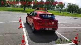Auto škola Zeleni Talas - Poligon za B kategoriju - Zrenjanin