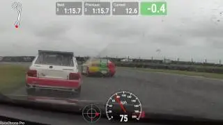 SS Cup Round 4 Race 2 - #76 Draftline Civic: Andrew kitching