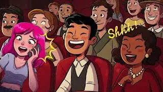 Audience Etiquette Cartoon