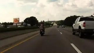 Danielle Davis on her bike