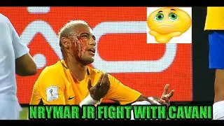 Neymar Jr vs Edinson Cavani Fight Angry Moments in 2020