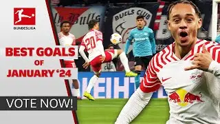 BEST GOALS in January I Xavi, Moukoko, Palacios or&hellip;? &ndash; Goal of the Month!