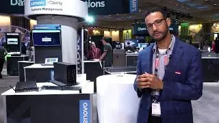ThinkSystem SE350 в действии на Accelerate 2019