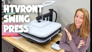 HTVRONT Manual Swing Heat Press | Setup & Honest Review