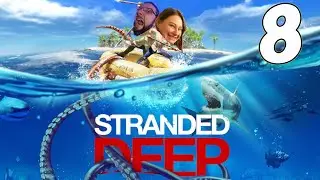 Meeting Meg and The Great Abaia - Stranded Deep Co-op with Chrissy and Gemma - Part 08