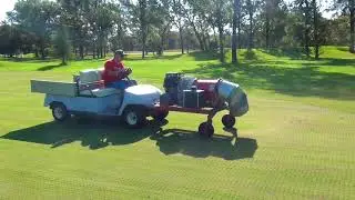 2017 Aerification @ The Ridges Golf Course, Wisconsin Rapids, WI