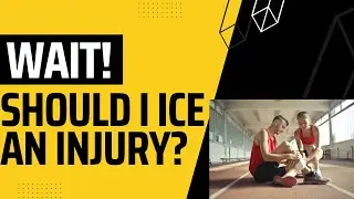 Should I Ice an Injury? Sports medicine advice