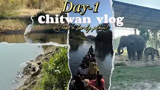 A Day in Chitwan | Canoe Ride, Elephant Breeding Center & Tharu Dance @pemaat369 