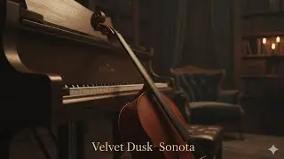 Velvet Dusk Sonata - Gentle Cinematic Piano & Cello for Elegant Mystery & Deep Focus