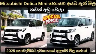 Mitshubishi Delica MINI හොයන අයට දැන් මිල තවත් අඩු වෙලා:Full Price Breakdown of Popular Models 2025