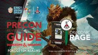 Easy Gaming Group | Adventures in the Forgotten Realms Draconic Rage | EDH Precon Review