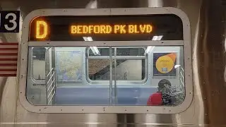 ᴴᴰ Bedford Park Blvd Bound R179 D train enters Yankees stadium [2021]