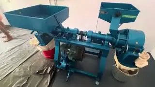 [ New flour mill trial run ] #flour_mill #flourmillmachine