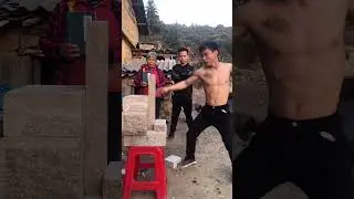 Трудная тренировка кунг-фу для мускулистых мужчин, однодюймовый пунш VS nunchaku | King of War