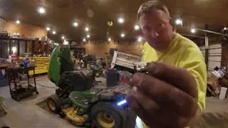 John Deere X740 Diesel stalling repair