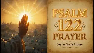 Psalm 122 Prayer for Peace and Unity - Complete Biblical Prayer with Scripture
