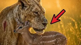 Lioness Protects Baby Impala &mdash; A Mother&rsquo;s Love That Defies Nature