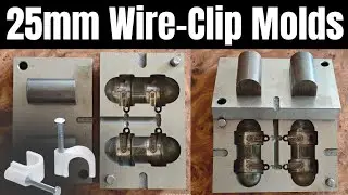 WireClip Plastic molds | Wire Clip Making Business | 25mm Wire Clip Molds & Machine | WireClip Molds