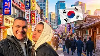 Блъснаха момиче пред нас! | Разхождаме се в Сеул🇰🇷