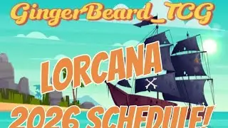 lorcana 2026 Schedule!