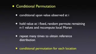 Local Moran