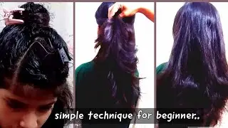 How to hair cut //hair cut tutorial/layer and step cut...💇🏻