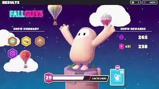 X2 Fame Level with Fall Guys Medieval Knockout Season 2