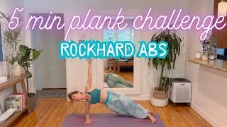 5 Min Core Challenge 💪 | Planks Only Yoga Workout