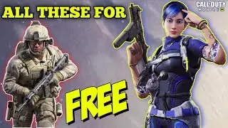 ALL FREE REWARDS FOR SEASON 5 CODM | FREE MANTA RAY SKIN CODM | #codm #crazyyoutubercodm
