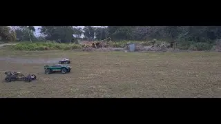HPI Baja SS, Kyosho USA 1 and King Motor T2000 Desert Truck.