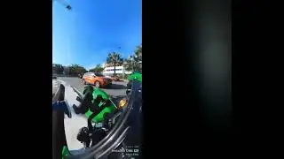 Biker crash #automobile #ridestrong #ninja